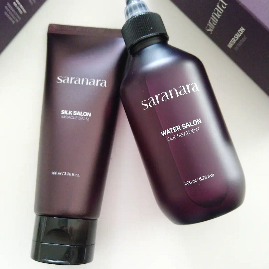 ウォーターサロン シルク トリートメント/SARANARA/洗い流すヘアトリートメントを使ったクチコミ(4枚目)