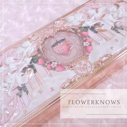 FlowerKnows ストロベリーキューピッドコレクション メイクアップパレットのクチコミ「⑅ ◌ ⑅ ◌ ⑅ ◌ ⑅ ◌ ⑅ ◌ ⑅ ◌ ⑅ ◌ ⑅ ◌ ⑅ ◌ ⑅
FlowerKn.....」(1枚目)