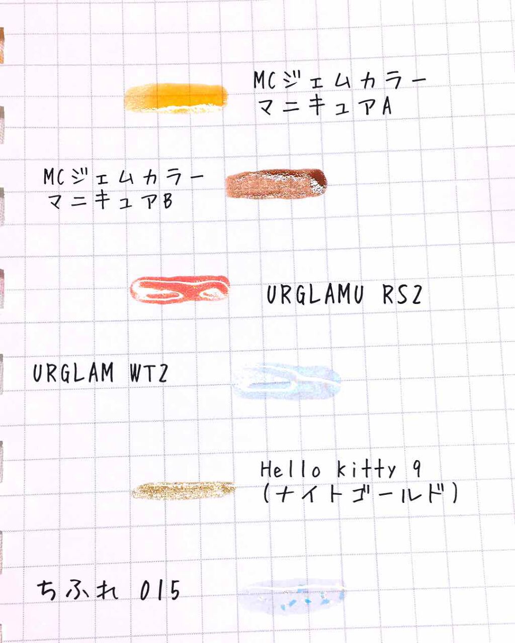 ネイル エナメル/ちふれ/マニキュアを使ったクチコミ(3枚目)