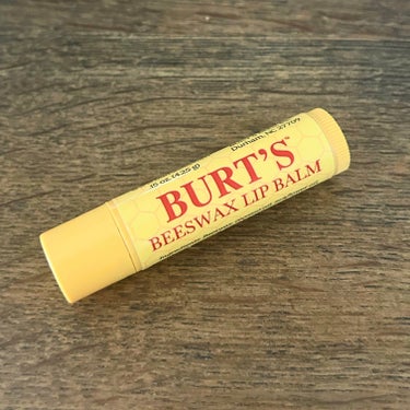 ビーズワックスリップバーム/BURT'S BEES/リップケア・リップクリームを使ったクチコミ（1枚目）