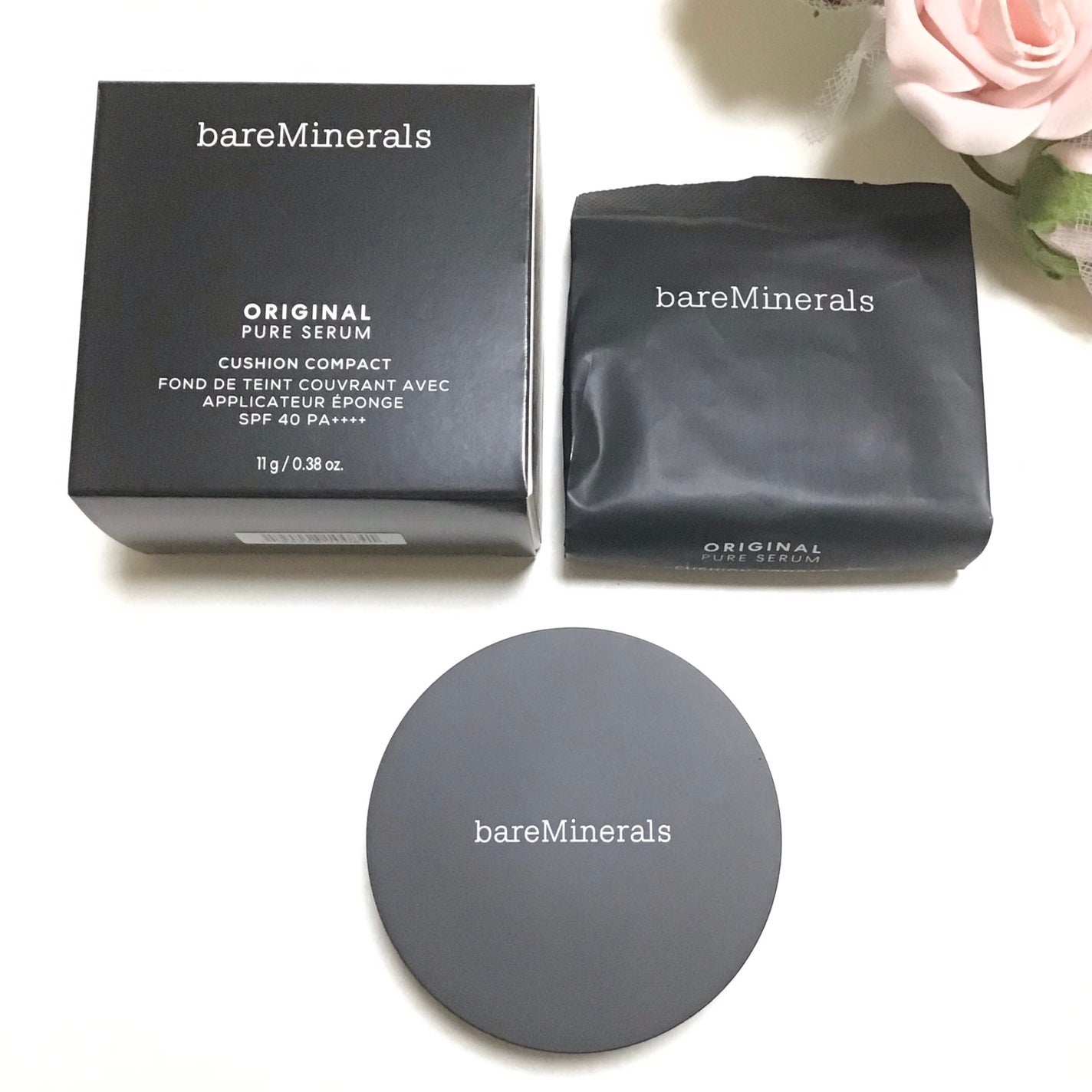 オリジナル ピュア セラム カバーアップ クッション/bareMinerals/クッションファンデーションを使ったクチコミ(1枚目)