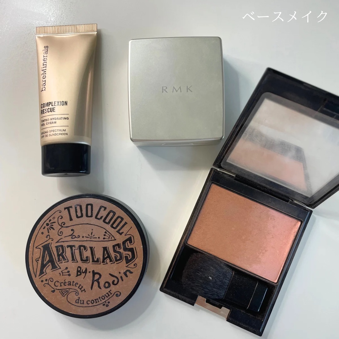 ピュア カラー ブラッシュ 02 花茶織-HANACHAORI/SUQQU/パウダーチークを使ったクチコミ（2枚目）