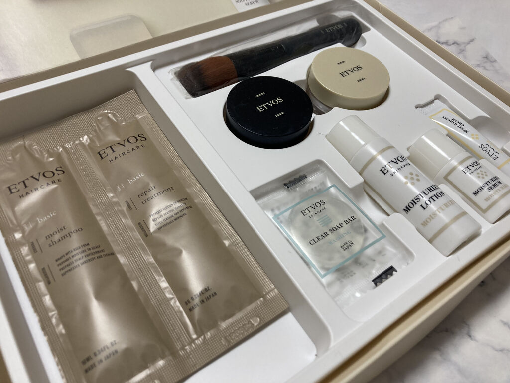 スターターキット（マット）/エトヴォス/トライアルキットを使ったクチコミ（2枚目）