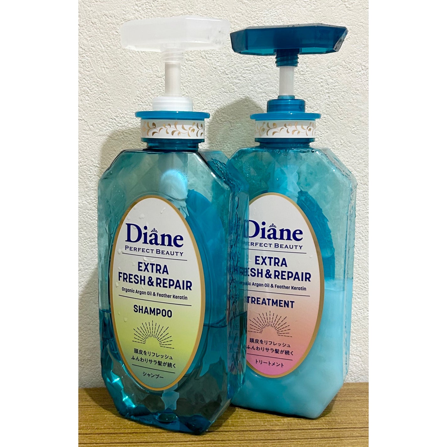 パーフェクトビューティ エクストラフレッシュ&リペア シャンプー&トリートメント/ダイアン/市販シャンプーを使ったクチコミ(1枚目)