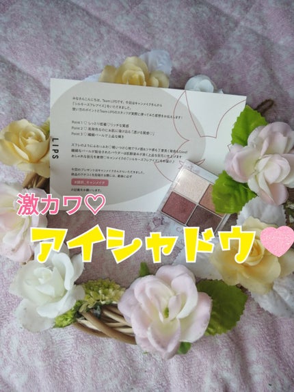 シルキースフレアイズ/キャンメイク/アイシャドウパレットを使ったクチコミ(1枚目)