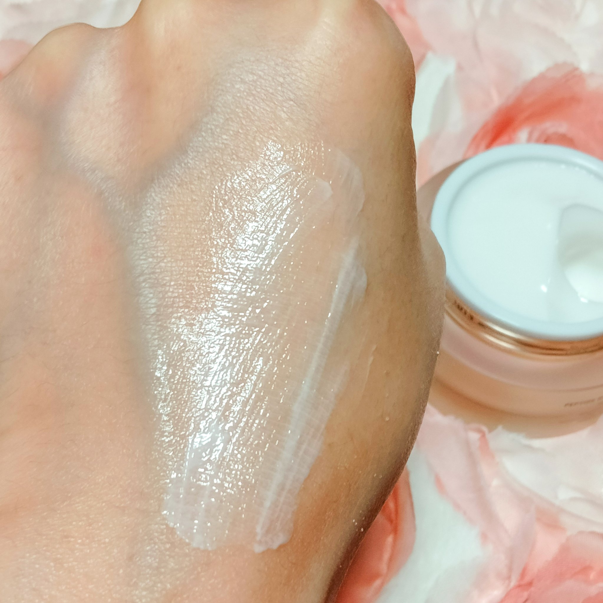 ペプチドハイドレーティングクリーム EX/favs/フェイスクリームを使ったクチコミ（3枚目）