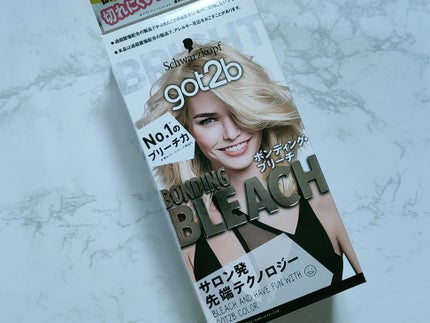 ボンディング・ブリーチ 2箱入り/got2b/ブリーチ剤を使ったクチコミ(1枚目)