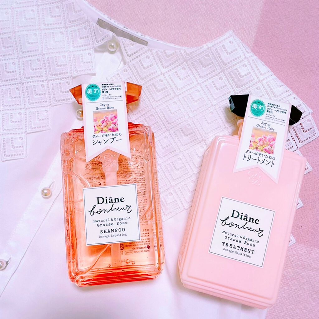 グラースローズの香り/シャンプー＆トリートメント/ダイアン/市販シャンプーを使ったクチコミ（1枚目）
