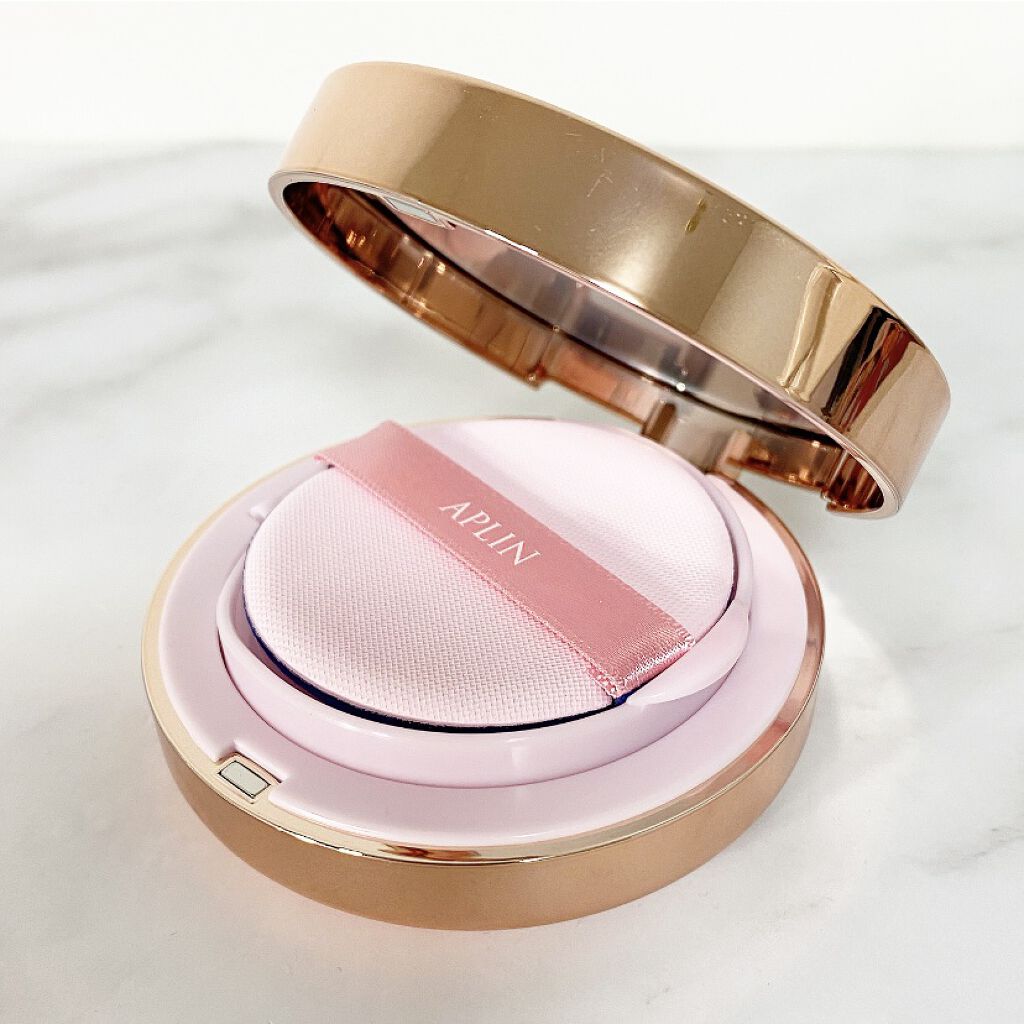 ピンクティーツリーカバークッション/APLIN/クッションファンデーションを使ったクチコミ（2枚目）