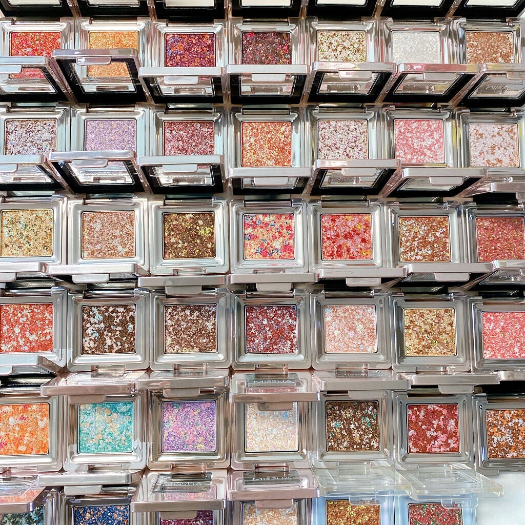 グリッタープリズム シャドウ/MISSHA/グリッターを使ったクチコミ(8枚目)