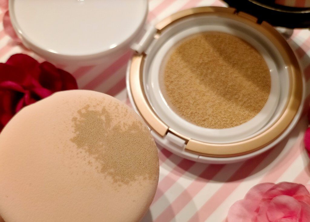 SIWA-KC オールインワンクッション/ハーブ健康本舗/クッションファンデーションを使ったクチコミ（2枚目）