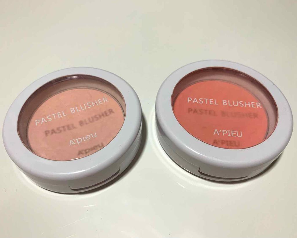アピュー パステルブラッシャー/A’pieu/パウダーチークを使ったクチコミ(1枚目)