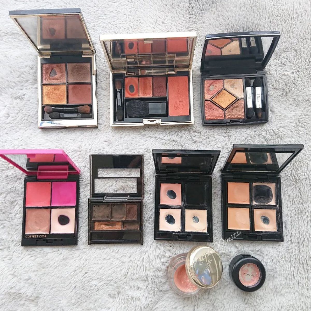 マルチデザイニングパレット 02 テンダーグロウ/コフレドール/ジェル・クリームアイシャドウを使ったクチコミ（1枚目）