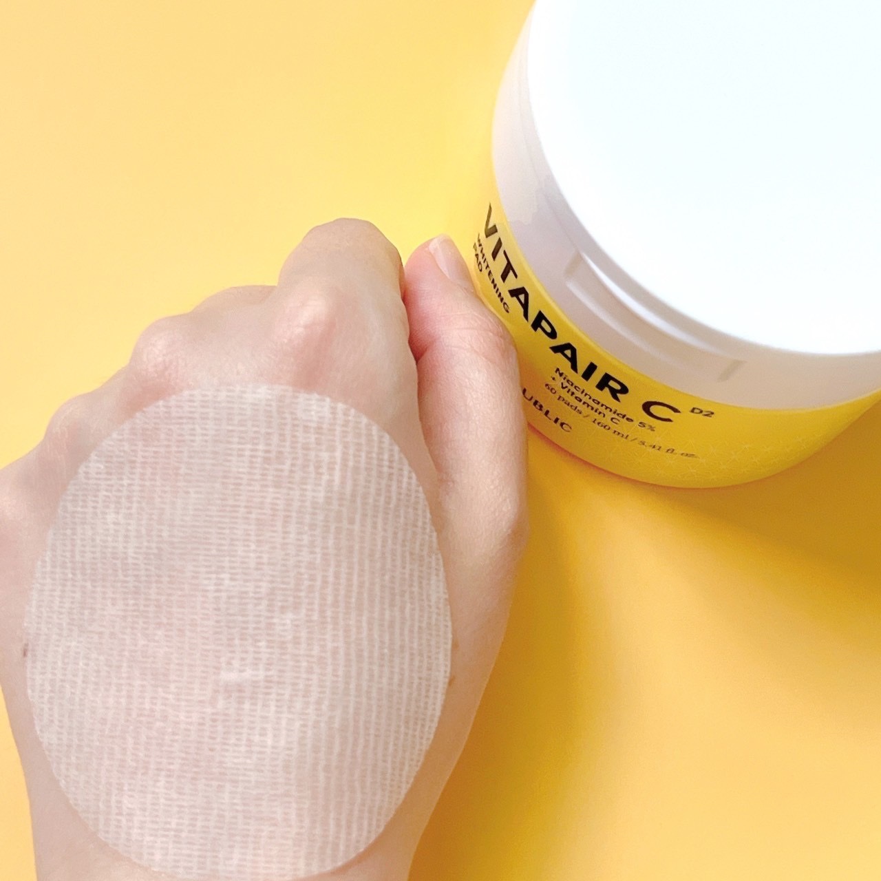 ビタペアC 美容液パッド/ネイチャーリパブリック/トナーパッドを使ったクチコミ（3枚目）