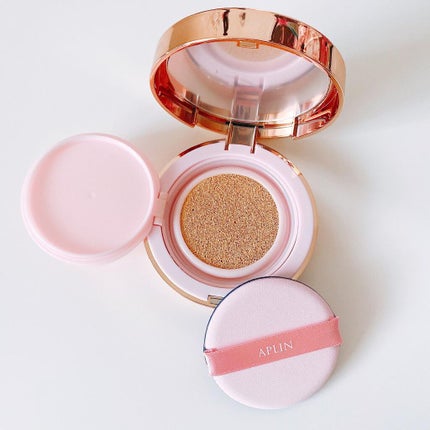 ピンクティーツリーカバークッション/APLIN/クッションファンデーションを使ったクチコミ(2枚目)