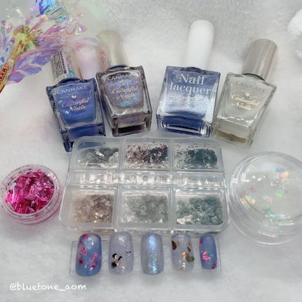 カラフルネイルズ/キャンメイク/マニキュアを使ったクチコミ(7枚目)