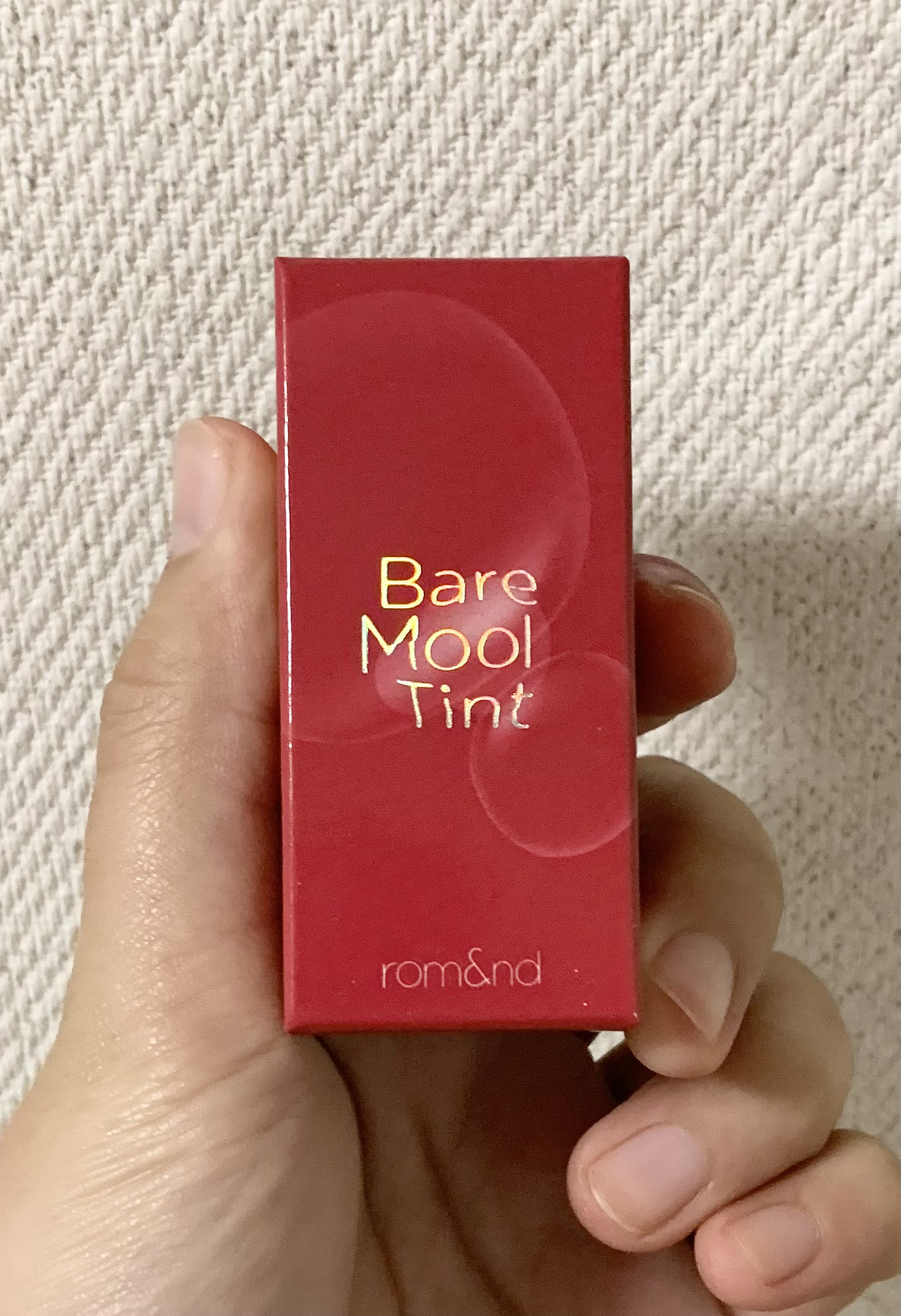 ベアムルティント/rom&nd/リップティントを使ったクチコミ（1枚目）