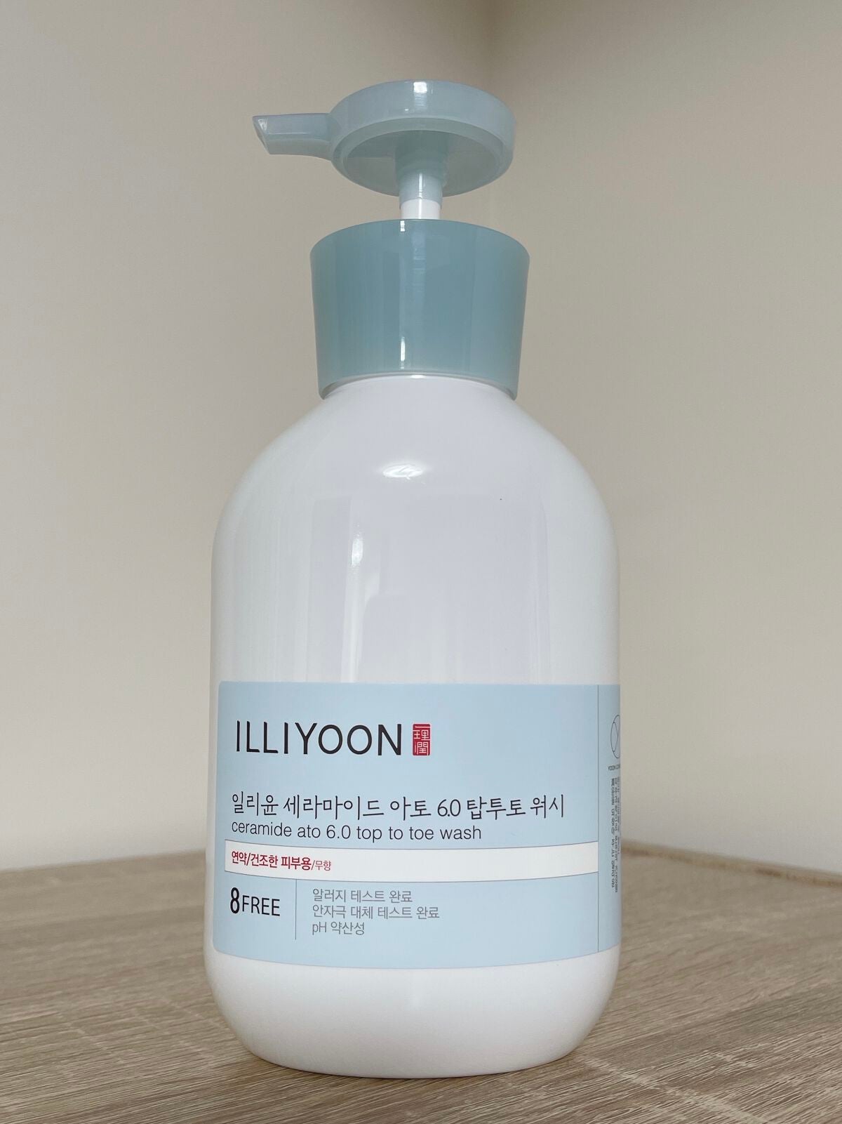 セラミドアト6.0トップトゥトーウォッシュ/ILLIYOON/ボディソープを使ったクチコミ(1枚目)