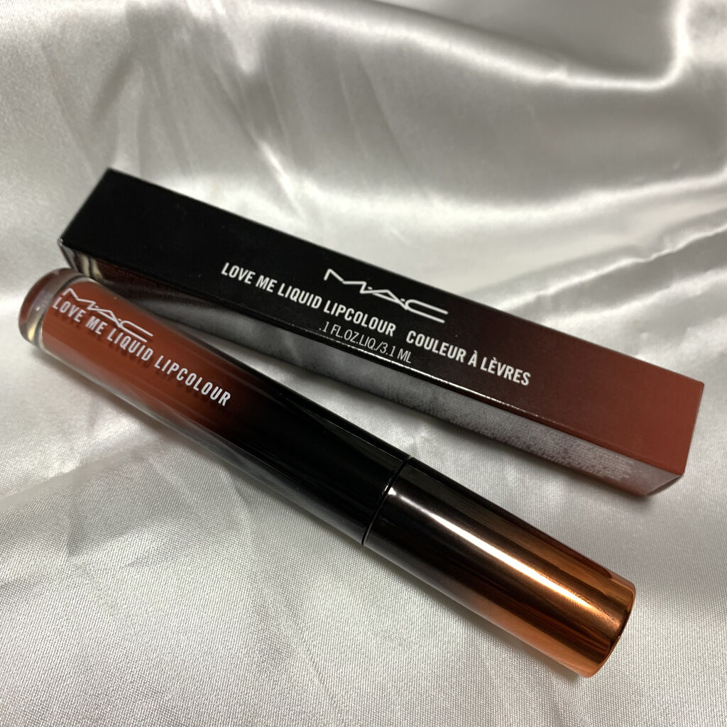 ラブ ミー リキッド リップカラー ブラギング ライツ/M・A・C/口紅を使ったクチコミ（1枚目）