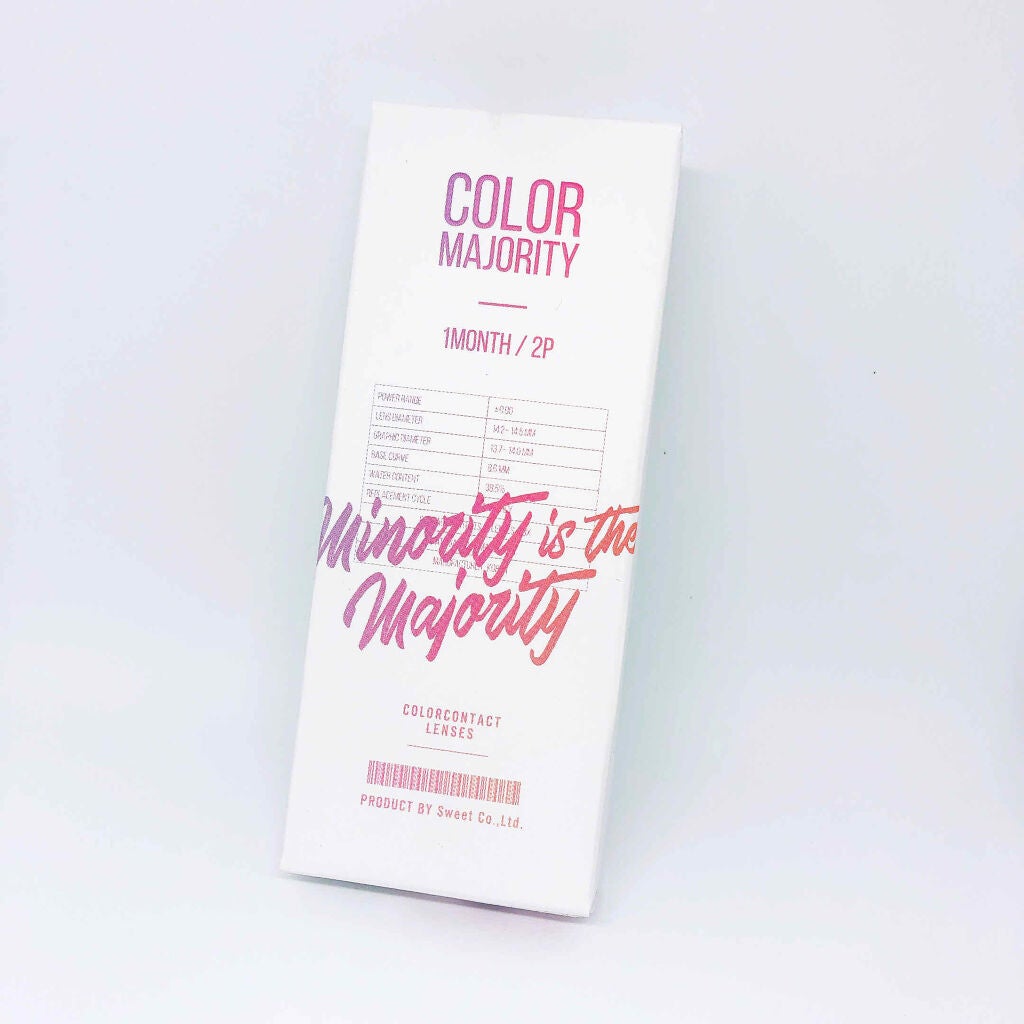 カラーマジョリティー/カラーマジョリティー/カラーコンタクトレンズを使ったクチコミ(2枚目)
