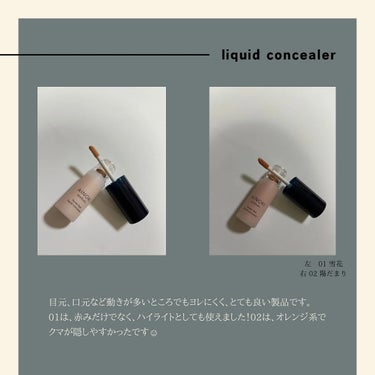 フォレスト フィール  リキッド コンシーラー/AINOKI mebuki/リキッドコンシーラーを使ったクチコミ（3枚目）