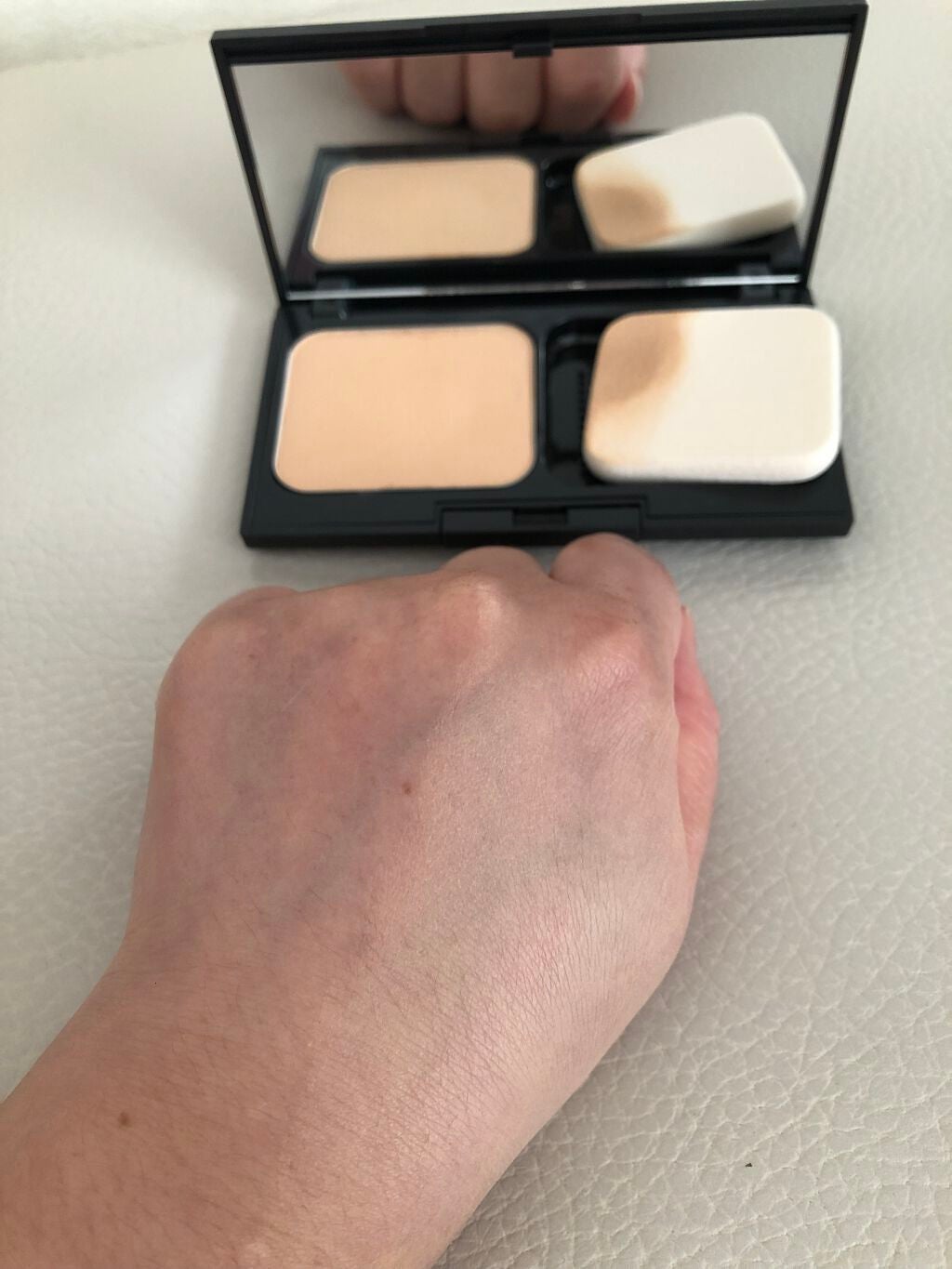 カラーステイ ロングウェア UV パウダー ファンデーション/REVLON/パウダーファンデーションを使ったクチコミ(10枚目)