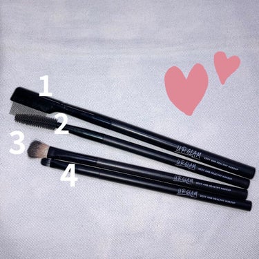 UR GLAM　EYESHADOW BRUSH C（アイシャドウブラシC）/U R GLAM/メイクブラシを使ったクチコミ（2枚目）