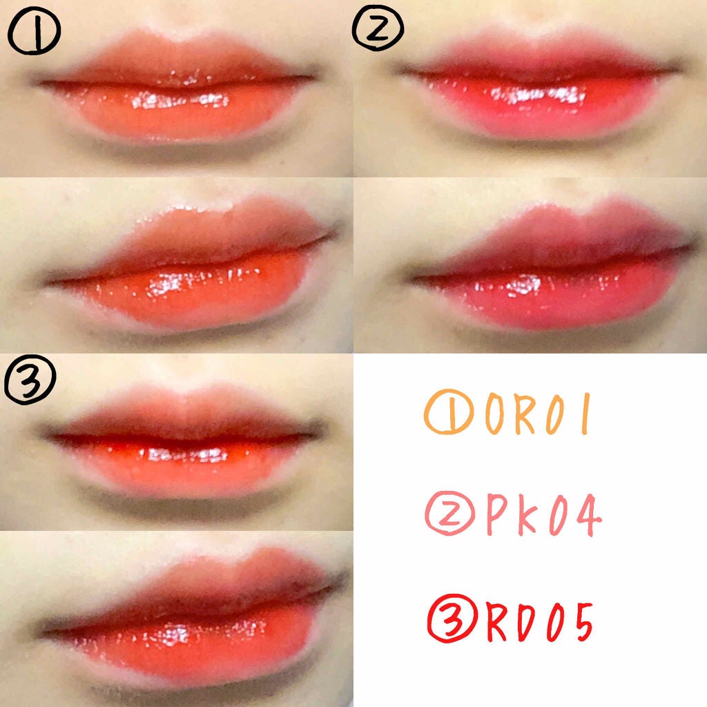 アピュー ウォーターライト ティント/A’pieu/リップティントを使ったクチコミ(2枚目)