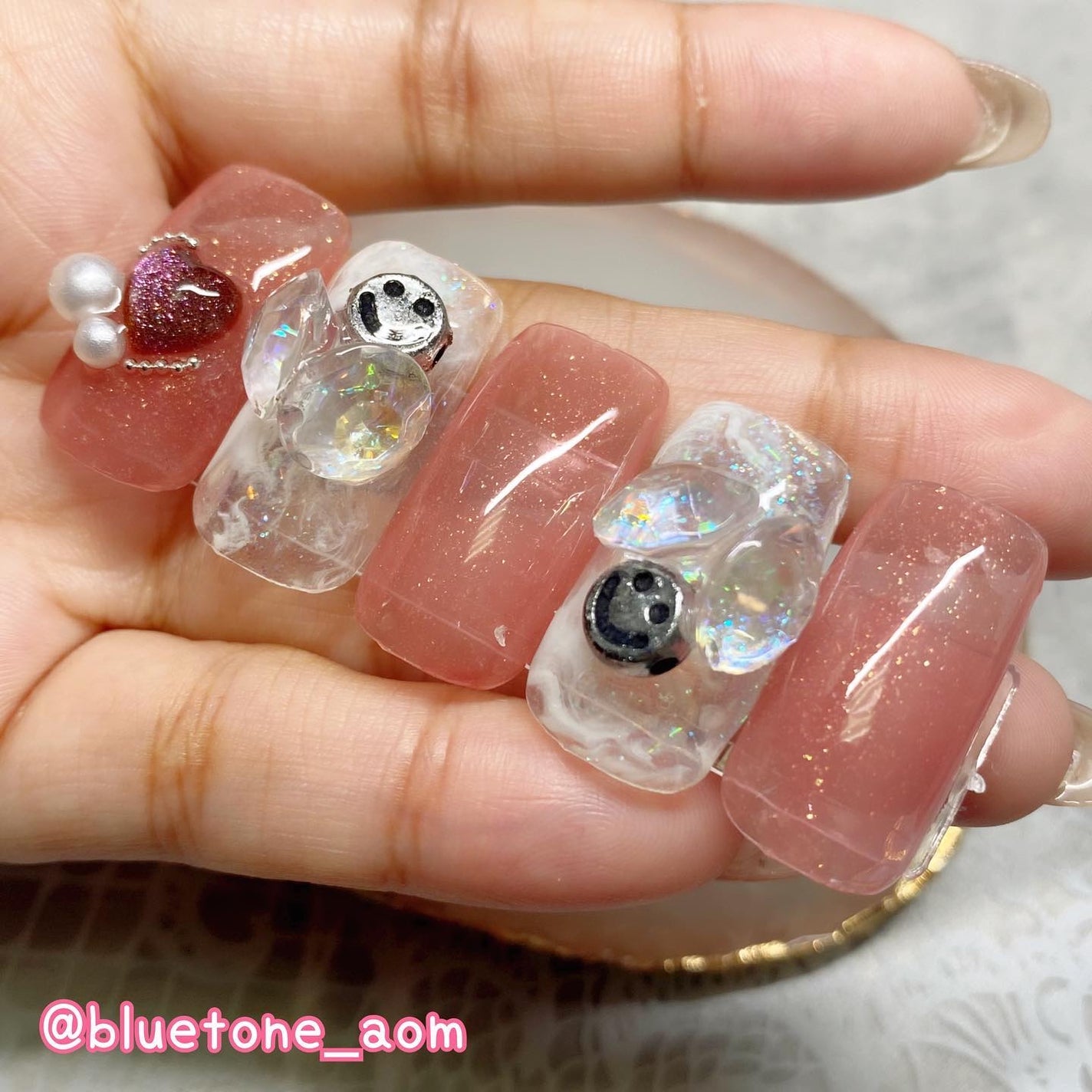 ジェルネイル(ライト対応)/セリア/ジェルネイルを使ったクチコミ(4枚目)