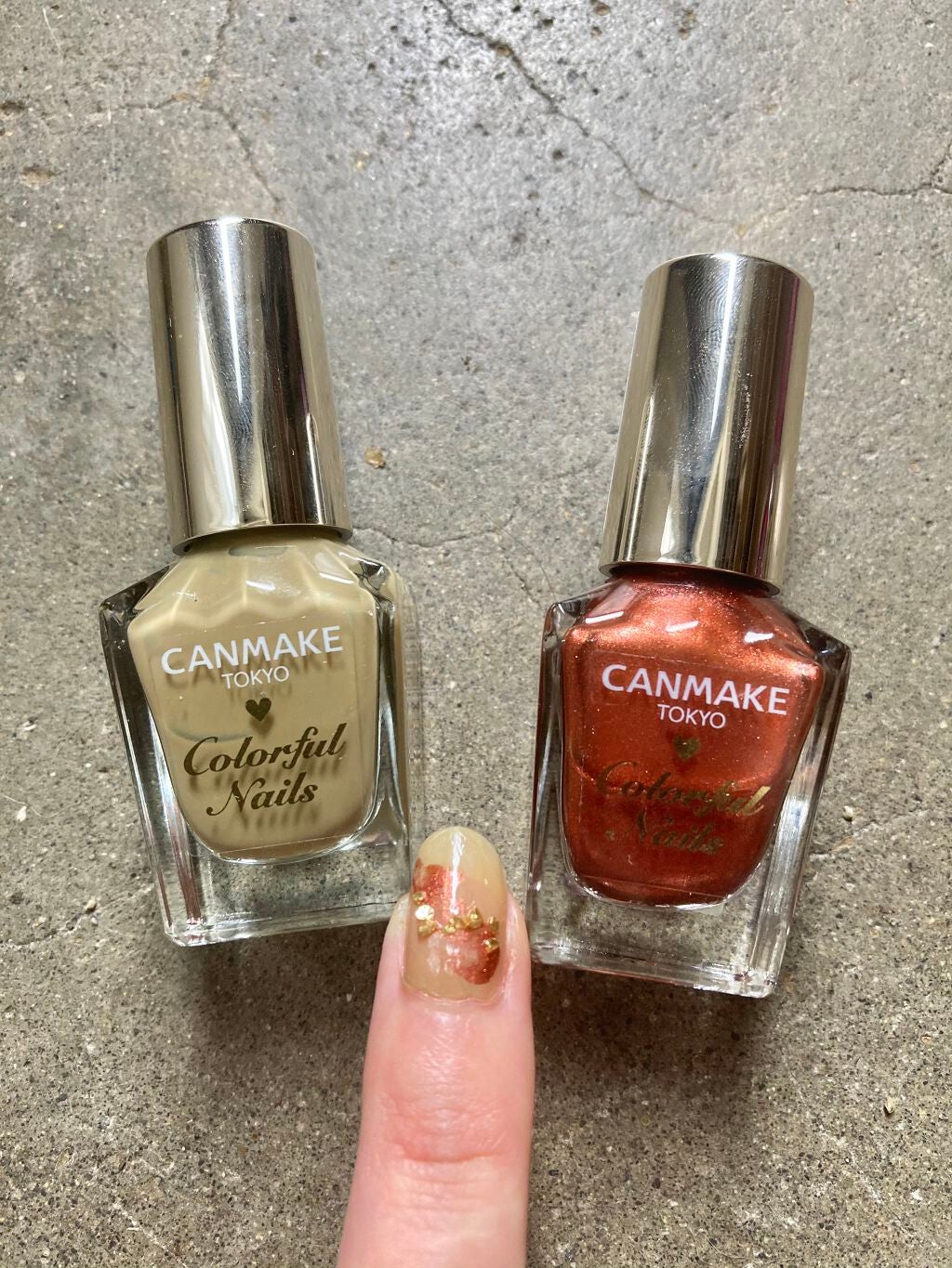 カラフルネイルズ/キャンメイク/マニキュアを使ったクチコミ(5枚目)