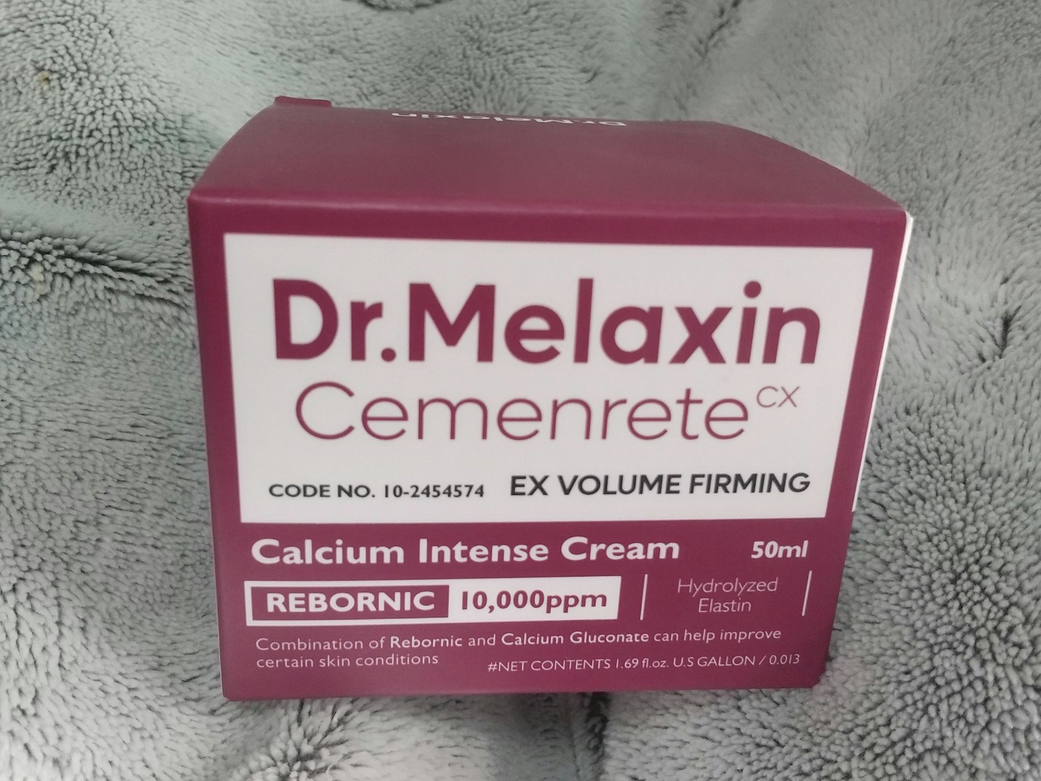 Cemenrete Calcium Intense Cream/Dr.Melaxin/フェイスクリームを使ったクチコミ（1枚目）