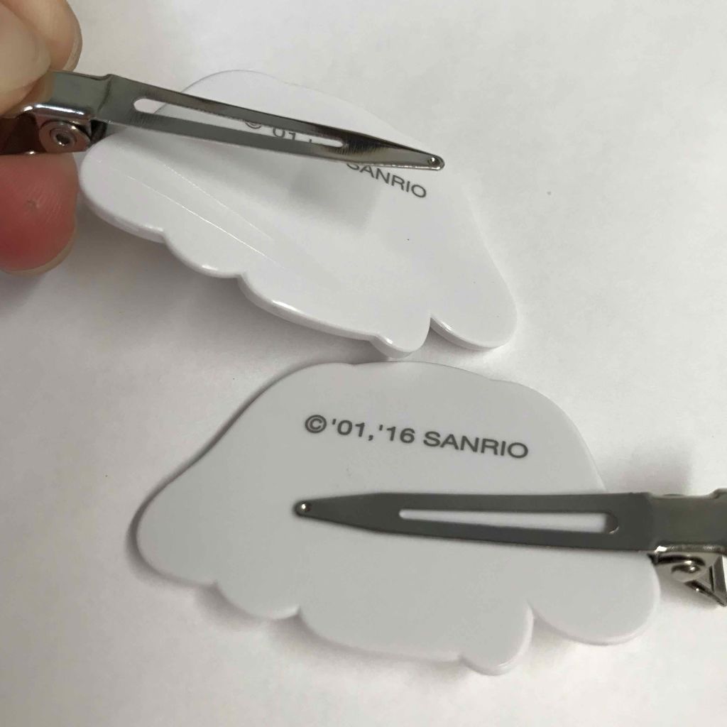 前髪クリップ/サンリオ/ヘアアクセサリーを使ったクチコミ（3枚目）