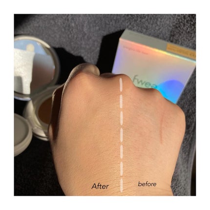 フィークッションガラス/fwee/クッションファンデーションを使ったクチコミ(7枚目)