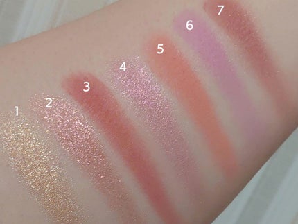 ピンカー タイムズ アヘッド アイシャドウ パレット/Too Faced/アイシャドウパレットを使ったクチコミ(4枚目)