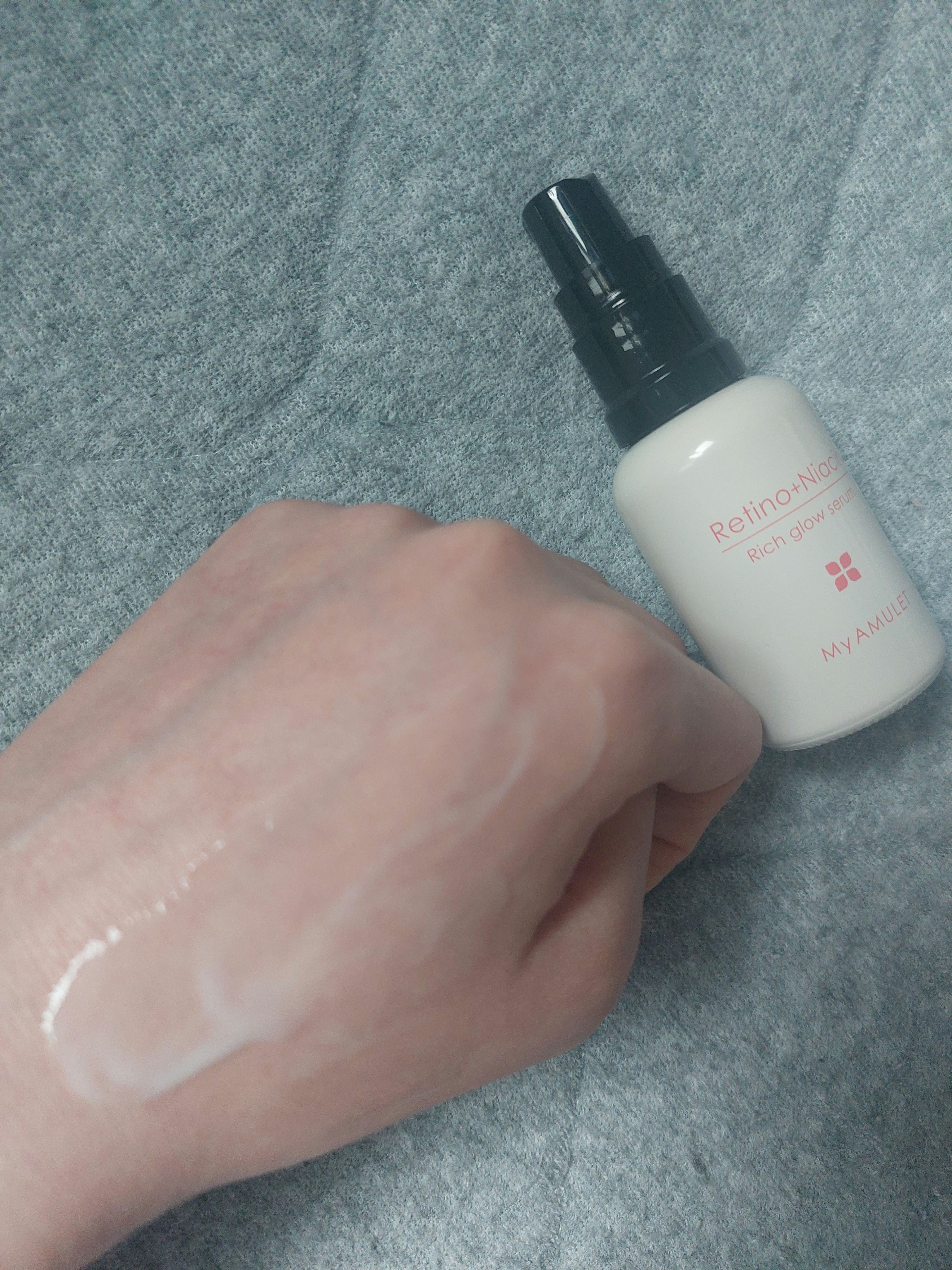 リッチグロウセラム/My AMULET/美容液を使ったクチコミ（3枚目）