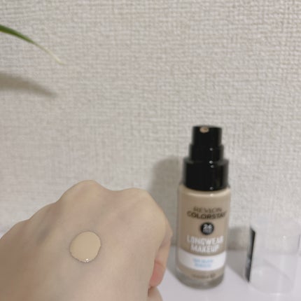 カラーステイ ロングウェア メイクアップ/REVLON/リキッドファンデーションを使ったクチコミ(2枚目)