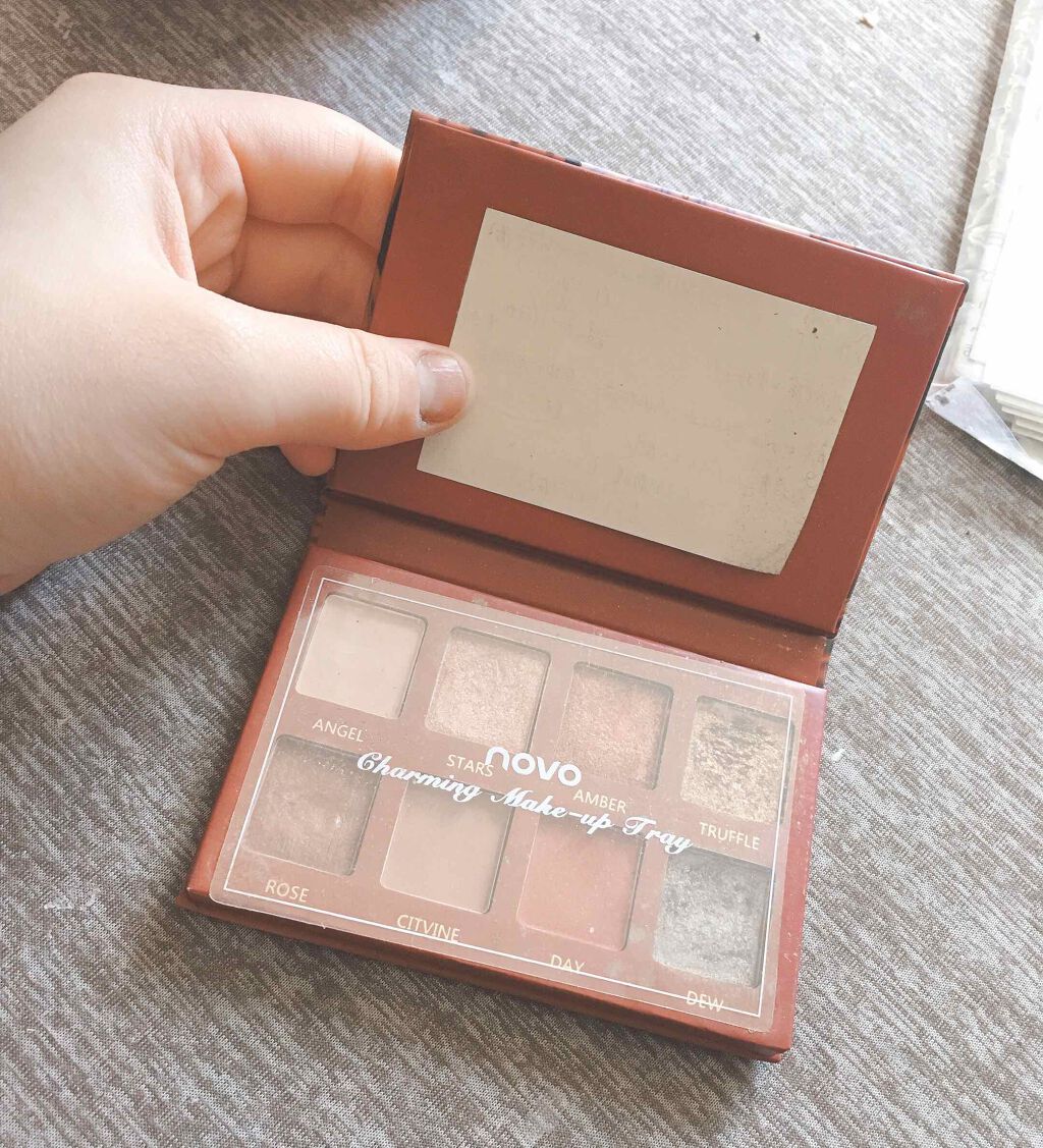 アイシャドウ パレット 8カラー/NOVO/アイシャドウパレットを使ったクチコミ（2枚目）