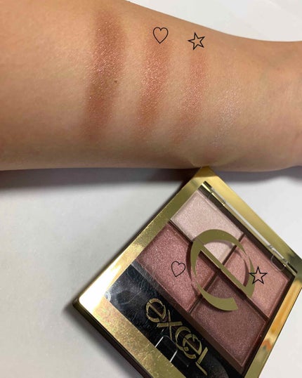 スキニーリッチシャドウ/excel/アイシャドウパレットを使ったクチコミ(1枚目)