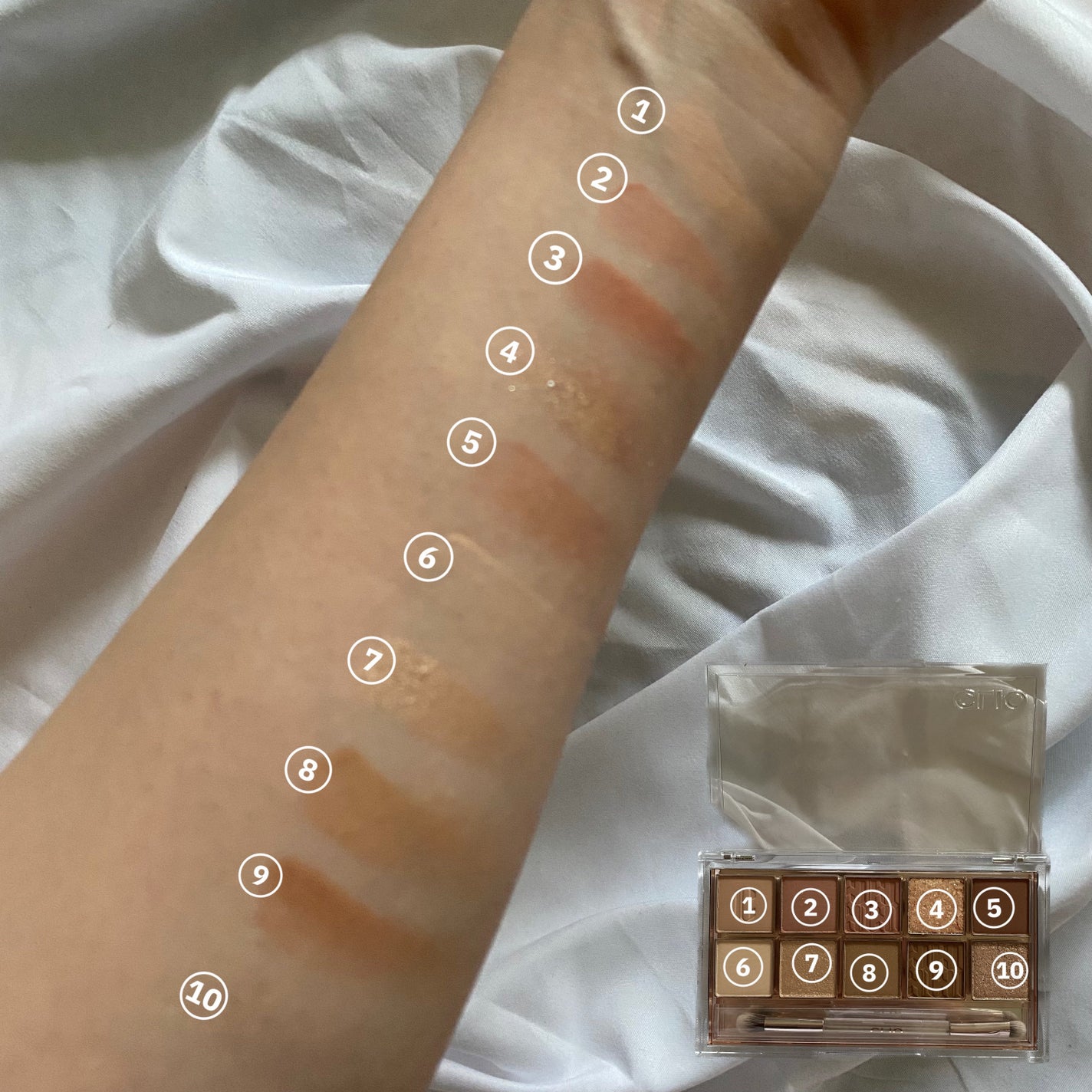 プロ アイ パレット/CLIO/アイシャドウパレットを使ったクチコミ(3枚目)