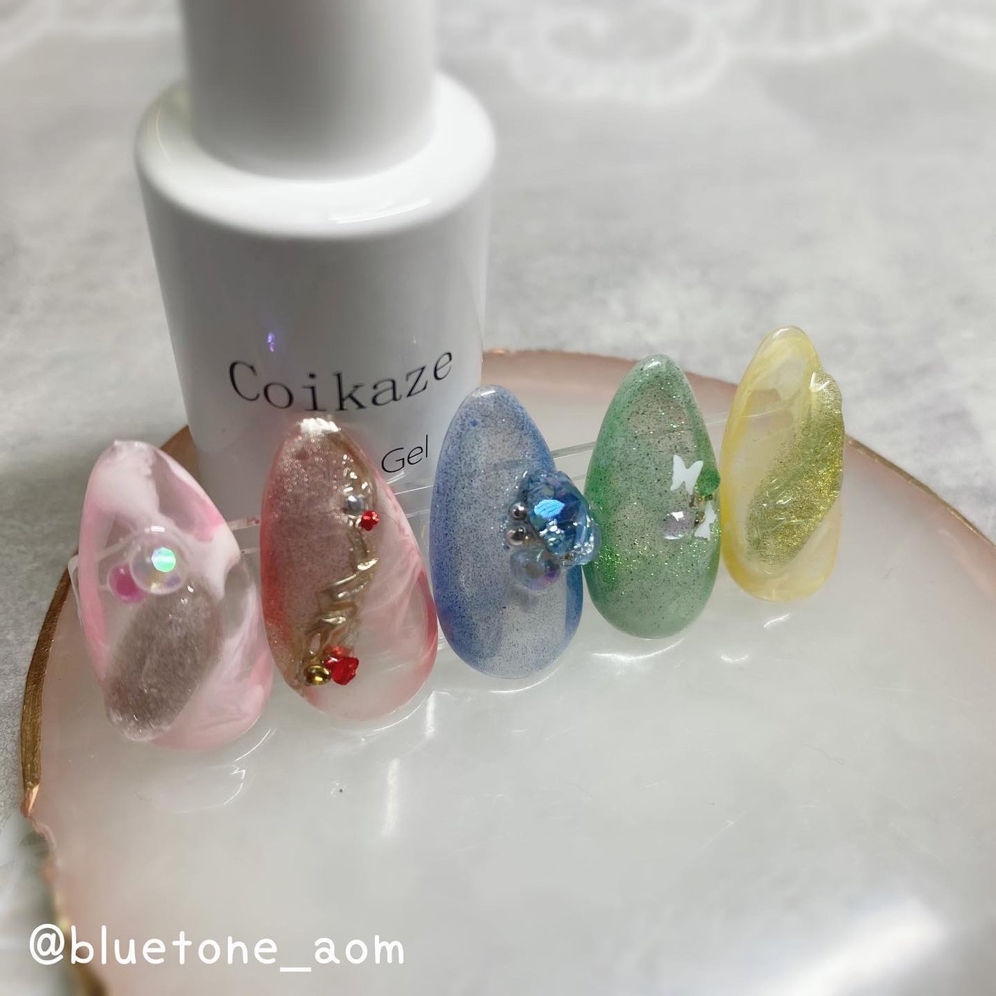 ジェルネイル(ライト対応)/セリア/ジェルネイルを使ったクチコミ(7枚目)