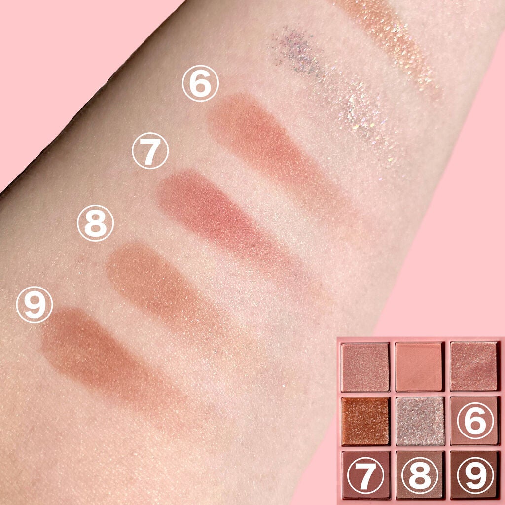 KEYBO FALL IN LOVE SHADOW PALETTE/keybo/アイシャドウパレットを使ったクチコミ(6枚目)