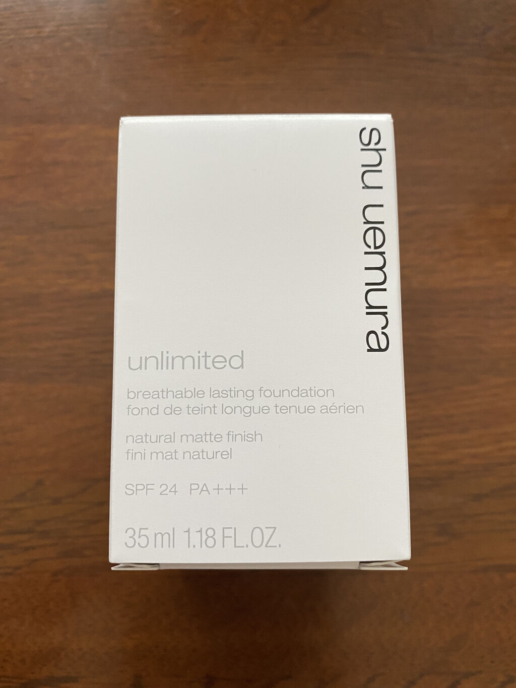 （旧）アンリミテッド ラスティング フルイド/shu uemura/リキッドファンデーションを使ったクチコミ（2枚目）