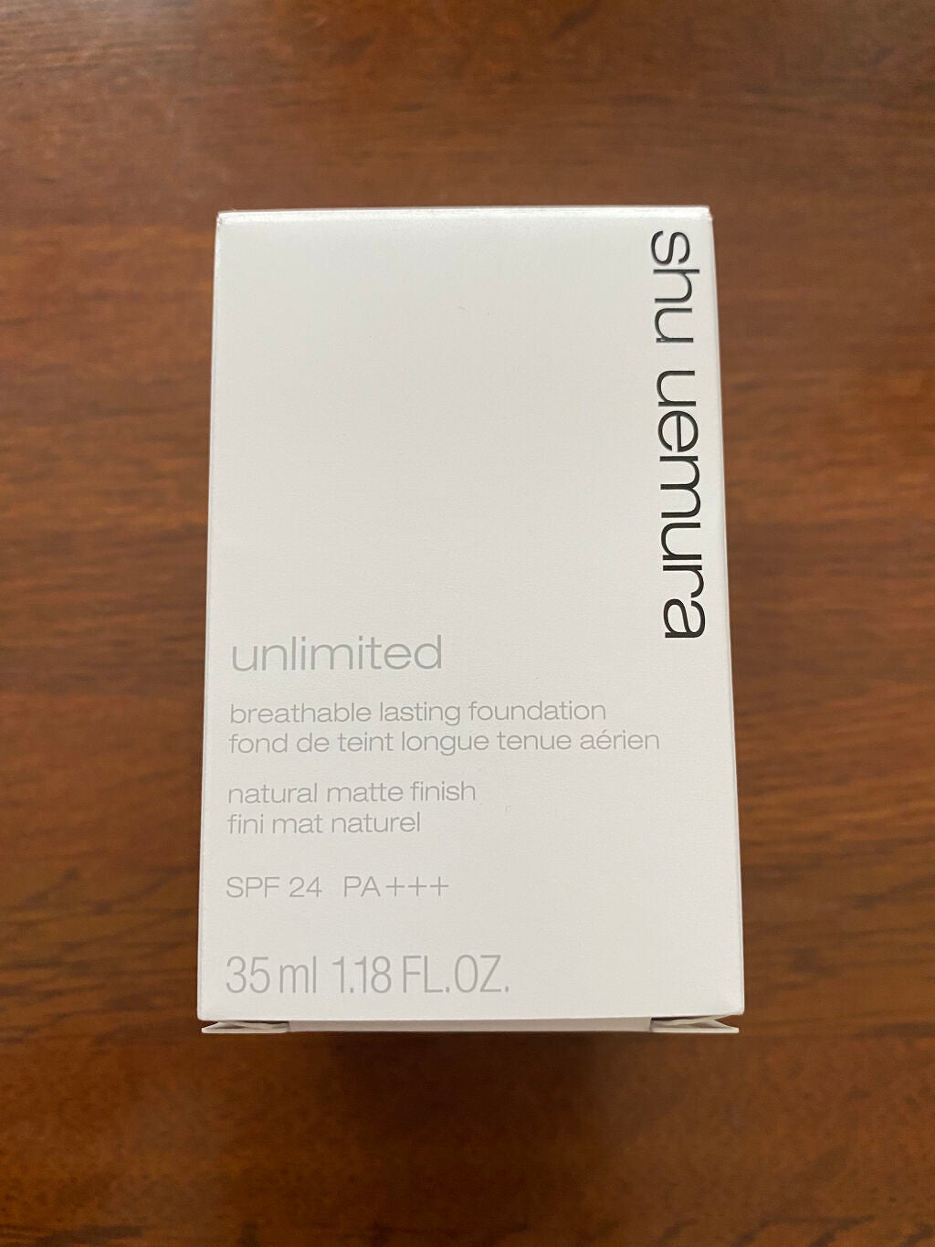 (旧)アンリミテッド ラスティング フルイド/shu uemura/リキッドファンデーションを使ったクチコミ(2枚目)