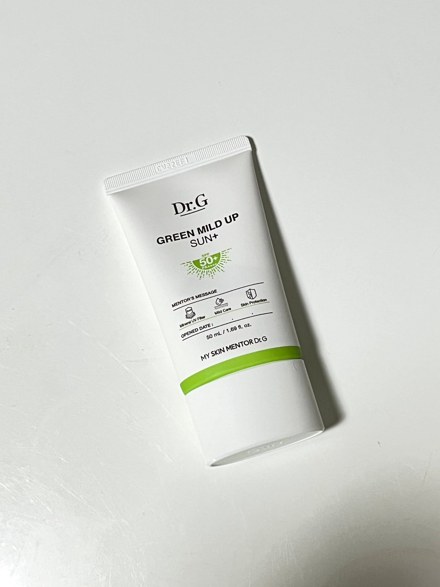 グリーンマイルドアップサンプラス/Dr.G/日焼け止めクリームを使ったクチコミ(1枚目)