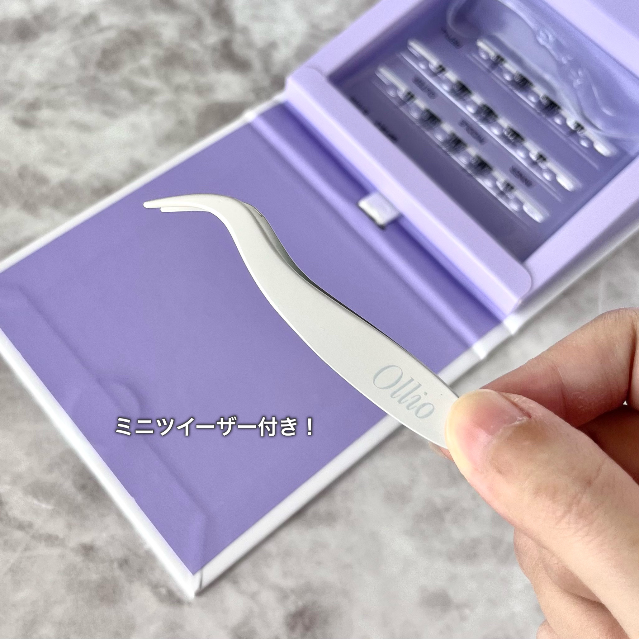 オーリオ初回キット Spiky/ollio/メイクアップキットを使ったクチコミ（2枚目）