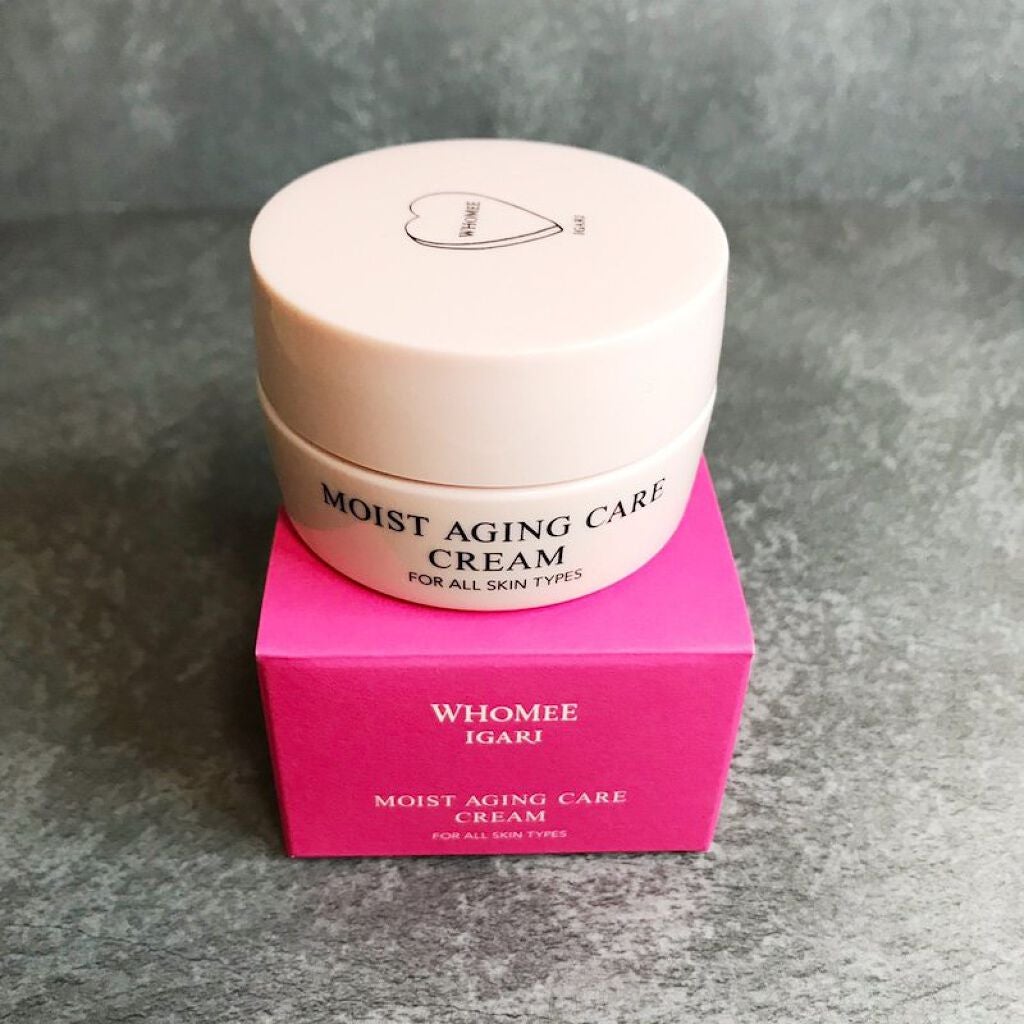 モイストエイジングケアクリーム/WHOMEE/フェイスクリームを使ったクチコミ(6枚目)