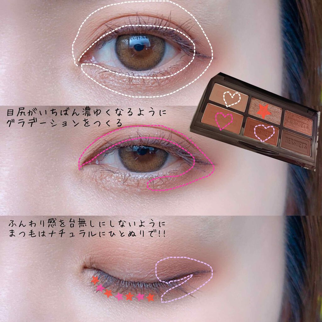 ハーシー プレイカラーアイズミニ/ETUDE/アイシャドウパレットを使ったクチコミ(2枚目)
