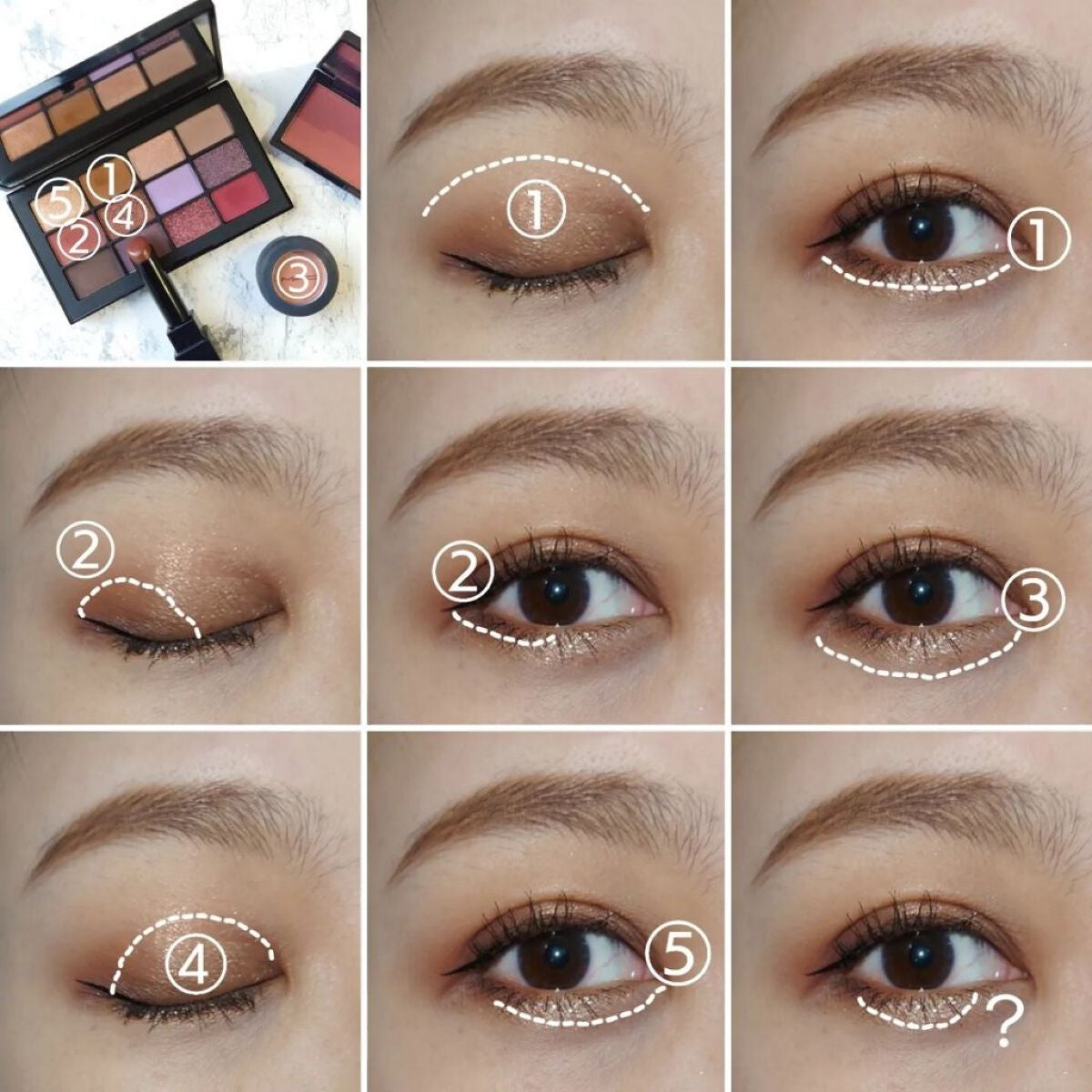スターゲイズ アイシャドーパレット/NARS/アイシャドウパレットを使ったクチコミ(4枚目)