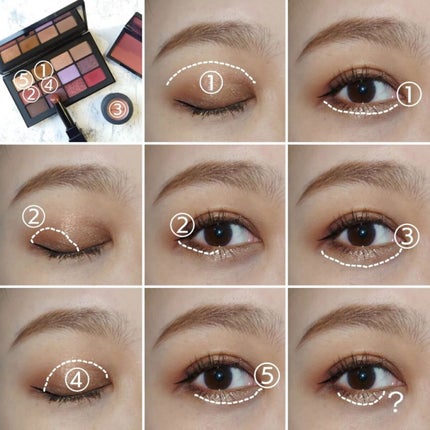 スターゲイズ アイシャドーパレット/NARS/アイシャドウパレットを使ったクチコミ(4枚目)