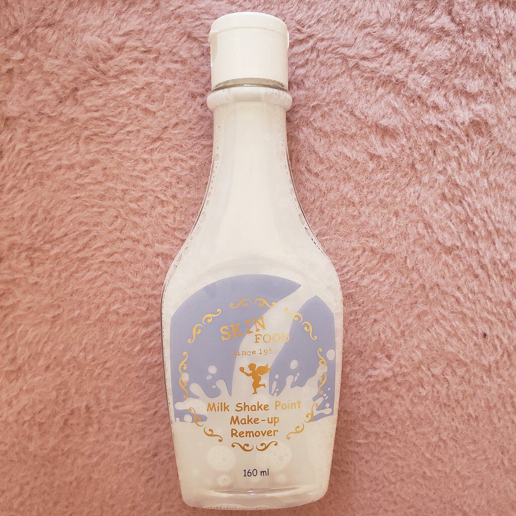 ミルクシェイク ポイントメイクアップリムーバー/SKINFOOD/ポイントメイクリムーバーを使ったクチコミ（1枚目）